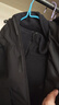 安踏王一博同款水壳三合一冲锋衣秋冬季男女户外登山服两件套硬壳外套 【水壳3.0加绒款】基础黑6601-5 Z哥同款 XL （男180/女175） 实拍图