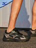 美津浓（MIZUNO）【RACER S 1.0】软底轻便运动跑步鞋男女同款缓震透气休闲慢跑鞋 01/黑色 43 (280mm) 实拍图