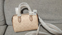 蔻驰（COACH）【品牌直供】女士迷你手提单肩斜挎包波士顿包人造革CW330 实拍图