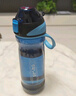 施密特（simita）运动水杯大容量夏季tritan塑料杯男女士健身水壶学生水杯 迈阿密蓝650ml 实拍图