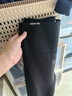 MissWiss鲨鱼裤女薄款显瘦收腹提臀瑜伽裤外穿打底裤 女神黑-超厚绒 L 实拍图
