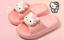 猪爸爸儿童拖鞋女童夏季2025新款室内防滑6-12岁三丽鸥宝宝亲子拖鞋粉17 实拍图