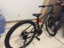 千里达（TRINX）M985山地自行车禧玛诺21速油压碟刹男女学生成人通勤上学上班单车 玄武黑- 21速 27.5*15寸 推荐:150-170cm左右 实拍图
