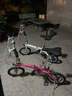 大行（DAHON） 412折叠自行车14英寸单速超轻迷你铝合金学生成人单车BYA412 粉色 实拍图