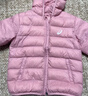 亚瑟士亚瑟士童装25年冬季儿童柔软舒适三防轻薄保暖羽绒服【高充绒量】 粉色 清洁度1000-鸭绒 130 充绒量70g 实拍图