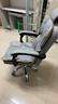 奥伦福特 电脑椅办公椅子电竞椅家用人体工学椅老板椅主播靠背椅皮革转椅 创意工学椅-灰+含乳胶垫【二代】 实拍图