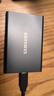 三星（SAMSUNG） 2TB Type-c USB 3.2 移动固态硬盘（PSSD） T7 灰色 NVMe传输速度1050MB/s 手机直连笔记本外接 实拍图