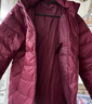 雪中飞90鸭绒轻薄款羽绒服女士可脱卸帽中老年妈妈装秋冬保暖外套180 实拍图