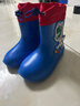 lemonkid儿童雨鞋男女童防滑鞋小童宝宝防水雨靴 星航小恐龙新款 200 实拍图