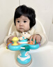 COOKSS宝宝餐椅玩具0-1岁婴儿餐桌吸盘转转乐6个月以上摇铃益智早教玩具 实拍图