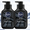 妮维雅（NIVEA）男士洗面奶保湿收缩毛孔深黑DEEP控油细致毛孔洁面双支套装 实拍图
