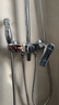 九牧（JOMOO）花洒淋浴花洒套装自动除垢增压喷枪淋浴器36484-526/1B-1 实拍图