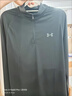 安德玛（UNDERARMOUR）DFO男子圆领运动休闲长袖T恤1302355 黑色001 XL 实拍图