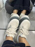 回力女鞋厚底小白鞋女2025冬季百搭休闲鞋子女新款面包鞋加厚保暖板鞋 米蓝 37 (235mm) 实拍图