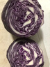 有机汇有机紫甘蓝 紫包菜卷心菜 沙拉轻食榨汁有机蔬菜 新鲜无农残 500g 实拍图
