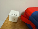 公牛（BULL）小魔方插座 一转三转换器/插线板/插排/排插/接线板 3位总控 全长1.5米 GNV-M103 白色 实拍图