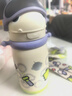 babycare百变恐龙儿童保温杯婴儿宝宝学饮杯吸管水杯水壶霸王龙不锈钢上学 实拍图