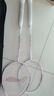 李宁（LI-NING）羽毛球拍雷霆小钢炮VS锋影超轻全碳素2支装白粉对拍 5U已穿线 实拍图