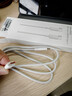 荣耀 6A大电流数据线 双口Type-C数据线  1米线长 环保安全 适配荣耀华为苹果小米手机平板电脑 实拍图