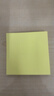 得力（deli）100张便利贴76*76mm备忘便签易撕好贴牢固优事贴方形记事贴留言本笔记本本子黄9076 实拍图