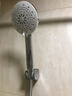 九牧（JOMOO）花洒喷头莲蓬头五功能硅胶净垢手持花洒S175015-2B02-1 实拍图
