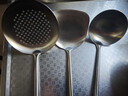 炊大皇 铲勺套装 304不锈钢锅铲+汤勺+漏勺三件套 铁锅不锈钢锅炒菜铲子 实拍图