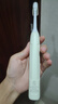飞利浦（PHILIPS）【肖战推荐】电动牙刷钻石3系 生日礼物 情侣款送男生女友 微泡水流HX5161/05抹茶绿 国家补贴 实拍图