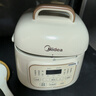 美的（Midea）品牌官方电压力锅1.8L小白锅一人食迷你 开盖火锅全自动智能预约宝宝粥MY-E220电饭煲高压锅1-3人 实拍图