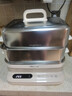 小熊（Bear）电蒸锅 炖蒸煮一体自动断电3层蒸锅 全钢0涂层多功能16.5L不锈钢可涮火锅电煮锅DZG-BA7N6 实拍图