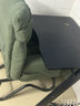 积木部落 电脑椅家用办公椅人体工学懒人沙发休闲椅午休折叠躺椅电竞椅子 墨绿色+脚踏【灯芯绒】折叠扶手 实拍图