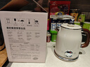 美的（Midea）艺术家电热水壶  烧水壶自动断电保温一体  1.6L大容量电热水壶 316L不锈钢恒温壶 精准控温 63-Q 实拍图