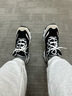 斯凯奇黑白金|男鞋秋季经典熊猫鞋增高透气时尚校园复古老爹鞋666114 实拍图