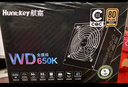 航嘉（Huntkey）WD650K全模组 金牌650W电脑电源（80PLUS金牌/单路50A/全电压/LLC+SR+DC-DC/智能温控） 实拍图