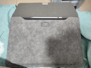 绿联电脑包 笔记本内胆包14英寸收纳包保护套PU皮适配于苹果MacBook Air/Pro联想惠普华为电脑可做支架 实拍图
