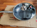 三禾0涂层炒锅无涂层不粘锅电磁炉通用304不锈钢钛炒菜锅30cmLC30S11 实拍图