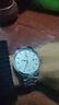 天王（TIAN WANG）手表男士 生日礼物沧海系列钢带石英表白色GS3887S/D-A-3 实拍图