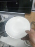 洁雅杰陶瓷盘家用白盘子8英寸中式釉下彩深盘菜盘陶瓷汤盘4只装竖纹白瓷 实拍图