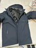 罗蒙【鹅绒+衣多穿】羽绒服男秋冬新款加厚保暖防寒外套【焕新衣】 Q26黑色 XL (180) （建议140-160斤） 实拍图