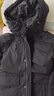 京东京造【进口极寒95鹅绒服】羽绒服男外套女冬季新款中长款 曜石黑 2XL 实拍图