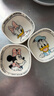 迪士尼正版可爱米奇陶瓷调料碟小食碟精致复古女生成人家用小吃碟 3.75英寸方碟复古奶油米奇 1个 实拍图