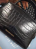 CHARLES&KEITH鳄鱼纹凯莉包手提斜挎婚包包女包生日礼物CK2-50270880-1 Black黑色 S 实拍图