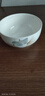 高颜值家用银杏时光米饭碗大面碗陶瓷餐具家用新骨瓷陶瓷碗 银杏时光 5英寸1个碗 实拍图