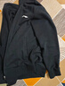 李宁（LI-NING）外套男春秋卫衣运动男开衫款宽松运动针织上衣休闲男装健身休闲服 基础黑（立领款） L 实拍图