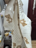 婧麒（JOYNCLEON）新生婴儿衣服秋冬季初生宝宝连体衣纯棉夹棉加厚哈衣爬服冬装 抱抱熊 90cm 实拍图