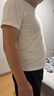 罗蒙100%棉【2件装】纯棉短袖t恤男士夏季圆领休闲纯色打底衫体恤男装 实拍图