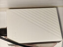 西部数据（WD）5TB 移动硬盘 USB3.0 My Passport随行版2.5英寸 白 机械硬盘 笔记本电脑外接 大容量加密存储 实拍图