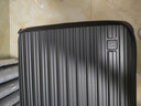 皇冠（CROWN）拉链铝框箱行李箱大容量万向轮侧开旅行箱暑期出游箱5278-25-铁灰 实拍图
