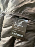 京东京造【air+零压羽绒】轻薄羽绒服男外套冬连帽白鸭绒 曜石黑XL 实拍图
