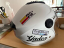 雅迪（yadea）新国标3c认证A类头盔 骑行电动车电瓶摩托车男女通用四季款K1 云初白 实拍图