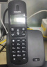 飞利浦（PHILIPS）无绳电话机 无线座机 子母机 办公家用 屏幕白色背光 持久待机 DCTG186（1+1）黑色 实拍图